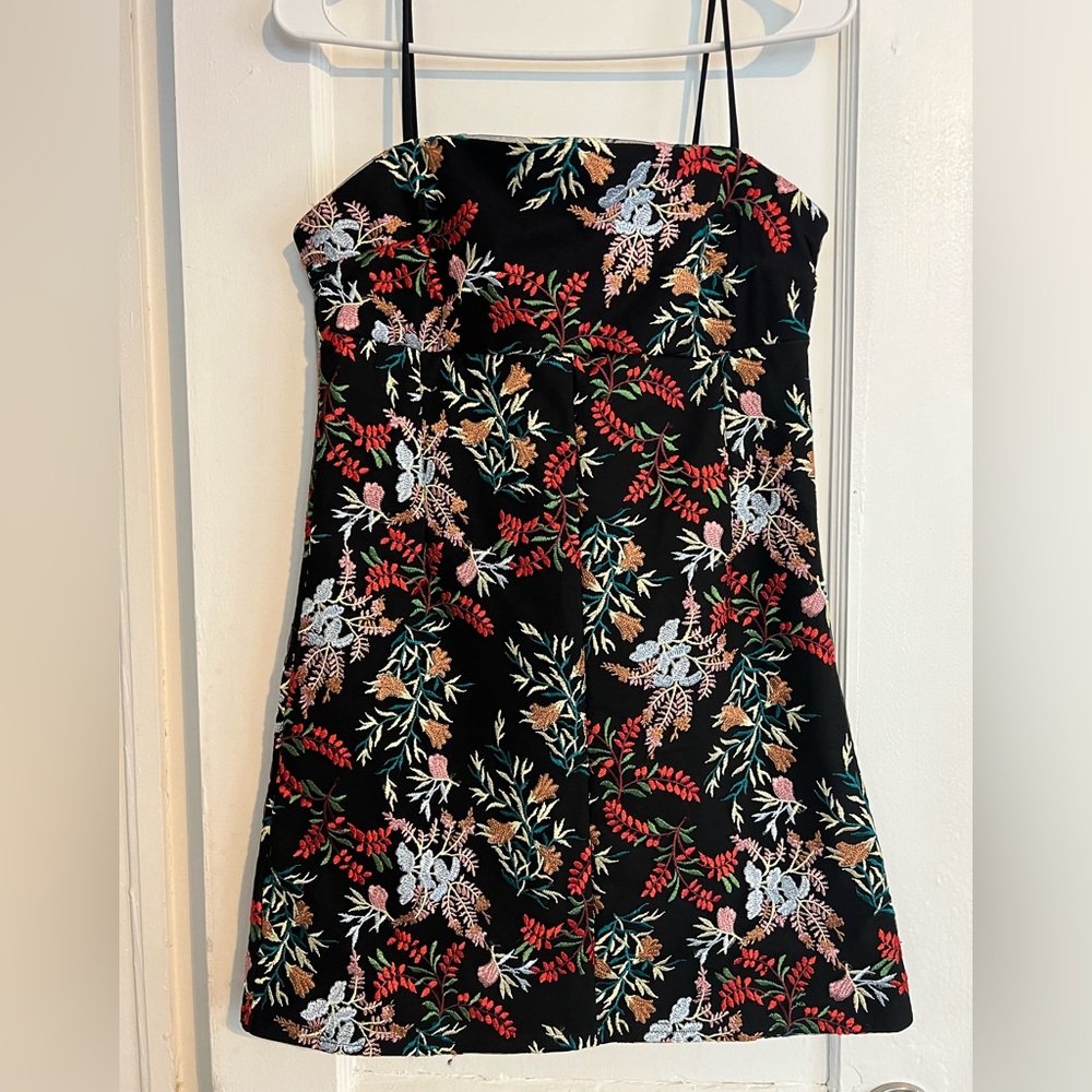 Urban Outfitters Embroidered Mini Dress